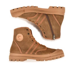 Pataugas AUTHENTIQUE ZIP/SSH F4H CAMEL -Chaussures Pataugas Boutique 628177 BOOTS FEMME OG ZIPS SSH F4H CAMEL 6web