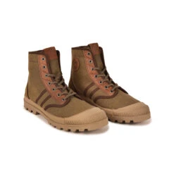 Pataugas AUTHENTIQUE M/MIXTC H4H KAKI -Chaussures Pataugas Boutique 628188 BOOTS HOMME OG M MIXT C H4H KAKI 4