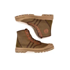 Pataugas AUTHENTIQUE M/MIXTC H4H KAKI -Chaussures Pataugas Boutique 628188 BOOTS HOMME OG M MIXT C H4H KAKI 6