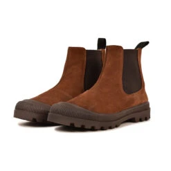 Pataugas AUTHENTIQUE C/S F4H CAMEL -Chaussures Pataugas Boutique 628191 751 BOOTS FEMME OG C S F4H CAMEL 4