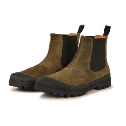 Pataugas AUTHENTIQUE C/S F4H KAKI -Chaussures Pataugas Boutique 628191 BOOTS FEMME OG C S F4H KAKI 5WEB