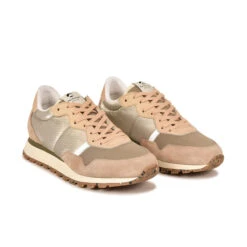 Pataugas ASTATE/MIXS F4H BEIGE -Chaussures Pataugas Boutique 628211 BASKET FEMME ASTATE F4H MIX S BEIGE 4