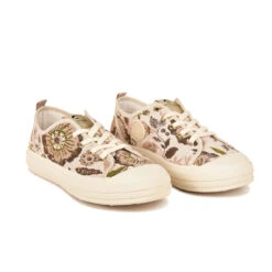 Pataugas ETCHE L/JFL F4H BEIGE -Chaussures Pataugas Boutique 628223 BASKET FEMME ETCHE L JFL F4H BEIGE 4