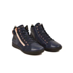 Pataugas PALME/MIX F4H MARINE/ROSE 11 Pataugas PALME/MIX F4H MARINE/ROSE -Chaussures Pataugas Boutique 628270 922 BASKET FEMME PALME MIX F4H MARINE ROSE 4