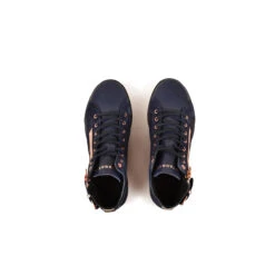 Pataugas PALME/MIX F4H MARINE/ROSE 13 Pataugas PALME/MIX F4H MARINE/ROSE -Chaussures Pataugas Boutique 628270 922 BASKET FEMME PALME MIX F4H MARINE ROSE 6