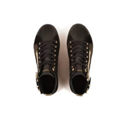 Pataugas PALME/MIX F4H NOIR/DORÉ -Chaussures Pataugas Boutique 628270 946 BASKET FEMME PALME MIX F4H NOIR DORE 6