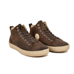 Pataugas NEW CARLO/W H4H CHOCOLAT -Chaussures Pataugas Boutique 628305 BASKET HOMME NEW CARLO W H4H CHOCO 3