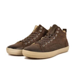 Pataugas NEW CARLO/W H4H CHOCOLAT -Chaussures Pataugas Boutique 628305 BASKET HOMME NEW CARLO W H4H CHOCO 4