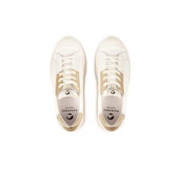 Pataugas ARAN/M F2H BLANC/DORÉ -Chaussures Pataugas Boutique BASKET FEMME ARAN M F2H BLANC DORE 6