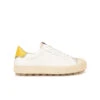 Pataugas ARAN/MIX F2H BLANC/JAUNE -Chaussures Pataugas Boutique BASKET FEMME ARAN MIX F2H BLANC JAUNE 1