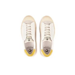 Pataugas ARAN/MIX F2H BLANC/JAUNE -Chaussures Pataugas Boutique BASKET FEMME ARAN MIX F2H BLANC JAUNE 6