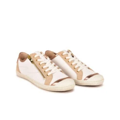 Pataugas BAHIA/SME F2H BLANC/BEIGE 11 Pataugas BAHIA/SME F2H BLANC/BEIGE -Chaussures Pataugas Boutique BASKET FEMME BAHIA SME F2H BLANC BEIGE 628048 912 4