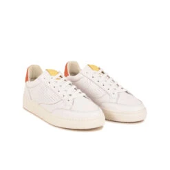 Pataugas BASALT/N F2H BLANC/CORAIL -Chaussures Pataugas Boutique BASKET FEMME BASALT N F2I BLANC CORAIL 628053 936 4