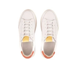 Pataugas BASALT/N F2H BLANC/CORAIL -Chaussures Pataugas Boutique BASKET FEMME BASALT N F2I BLANC CORAIL 628053 936 6