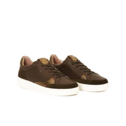 Pataugas BASALTE/SNME F4I KAKI -Chaussures Pataugas Boutique BASKET FEMME BASALT SNME F2H KAKI 628053 554 4