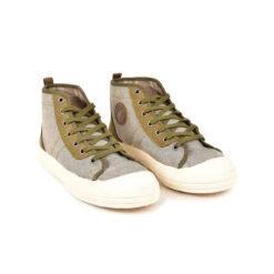 Pataugas ETCHE M/MIXTC F4I KAKI -Chaussures Pataugas Boutique BASKET FEMME ETCHE M MIXTC F4I KAKI 628485 554 4