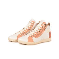 Pataugas PALME/PER F2I ABRICOT 13 Pataugas PALME/PER F2I ABRICOT -Chaussures Pataugas Boutique BASKET FEMME PALME PER F2I ABRICOT 628402 252 5