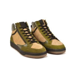 Pataugas BASALTE M/ZMIX H4I TAUPE -Chaussures Pataugas Boutique BASKET HOMME BASALT ZMIX H4I TAUPE 628472 154 4