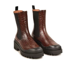 Pataugas AINOA CH/GR F4I CARAMEL -Chaussures Pataugas Boutique BOOTS FEMME AINOA CH GR F4I CARAMEL 628454 753 4