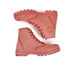 Pataugas AUTHENTIQUE M/TDLV F2I VIEUX ROSE -Chaussures Pataugas Boutique BOOTS FEMME OG M TDLV F2I VIEUX ROSE 628337 305 6