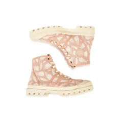 Pataugas AUTHENTIQUE WALKIE TALKIE GR F2H ROSE -Chaussures Pataugas Boutique BOOTS FEMME OG GR F2H POUDRE 6